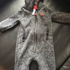 Baby Zip Suit with Hood